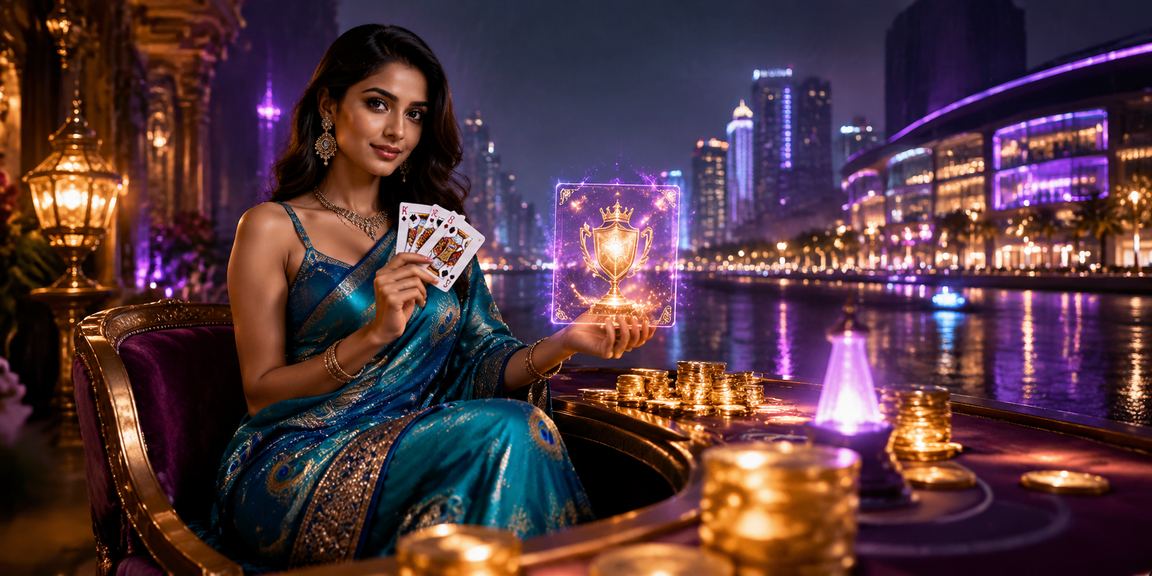 Elegant baccarat gameplay at Mumbai casino